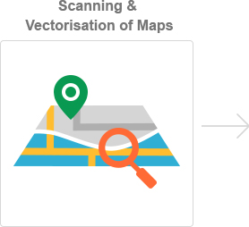 Step 2: Scanning and Vectorisation of Maps