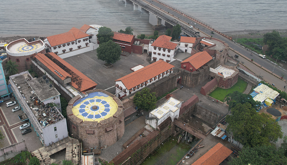Historical Fort of Surat Bird View Image 2
