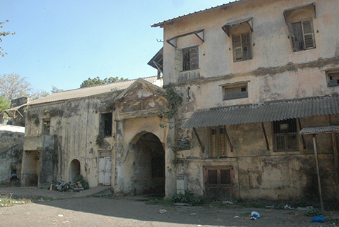 Tughalaq Building: Before Restoration